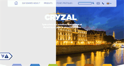 Desktop Screenshot of cryzal.fr